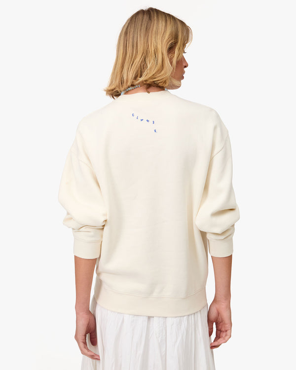 Oversized Sweatshirt back view