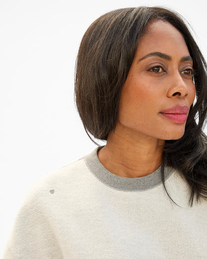 Oversized Sweatshirt close up
