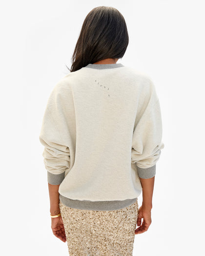 Oversized Sweatshirt back view
