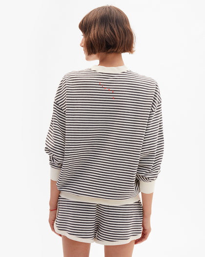 Oversized Sweatshirt back view
