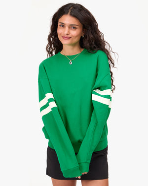 Oversized Varsity Sweatshirt