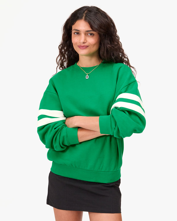 Oversized Varsity Sweatshirt on Vie
