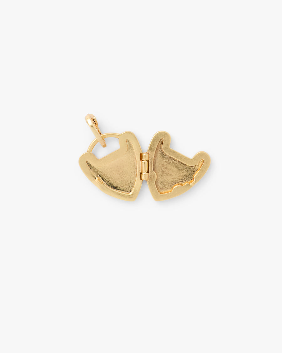 Padlock Charm open view