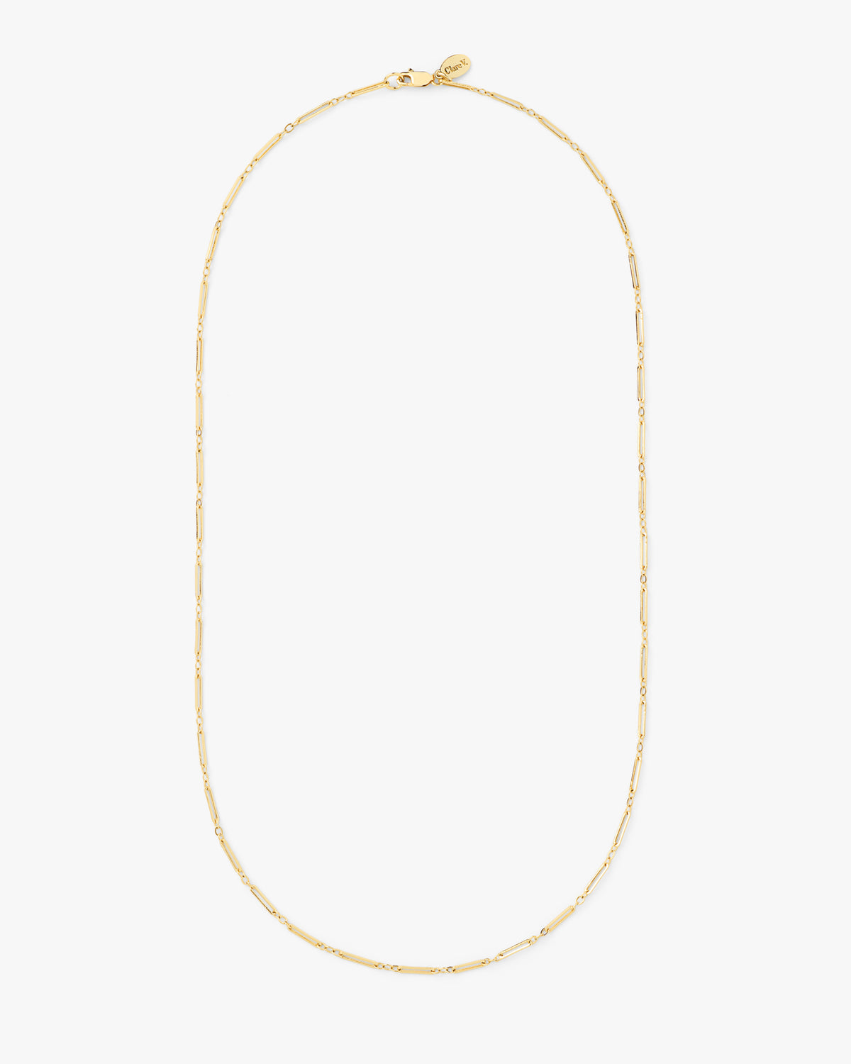Paperclip Charm Chain full view