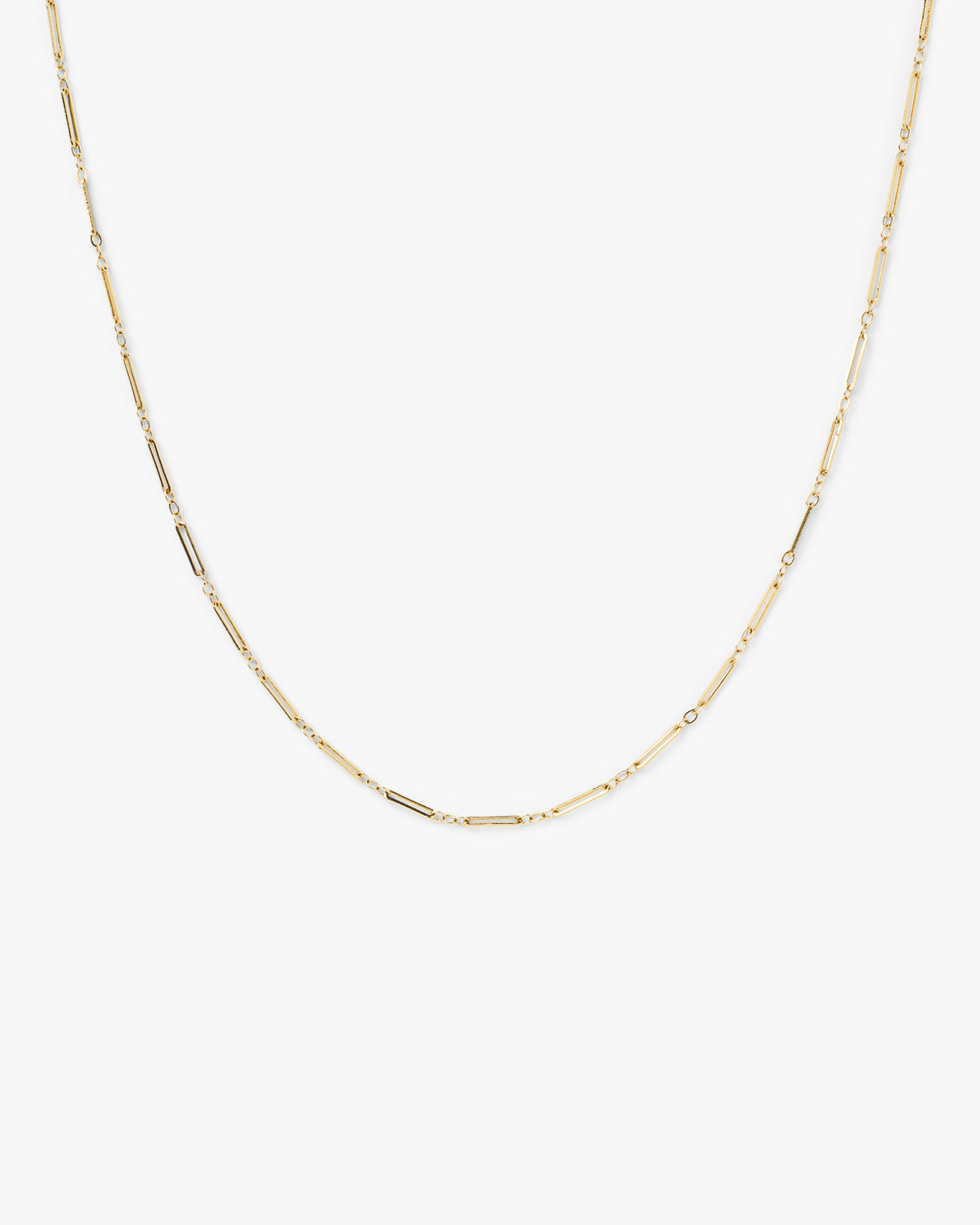 Paperclip Charm Chain