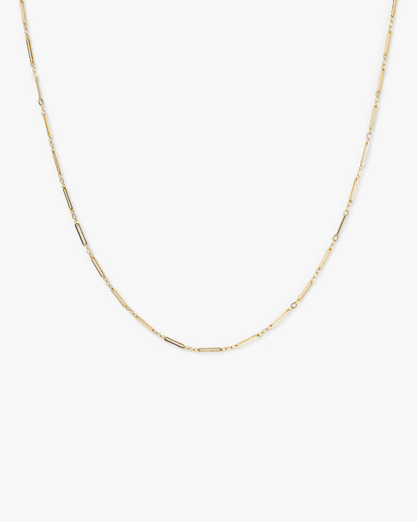 Paperclip Charm Chain