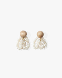 Pearl Cluster Earrings