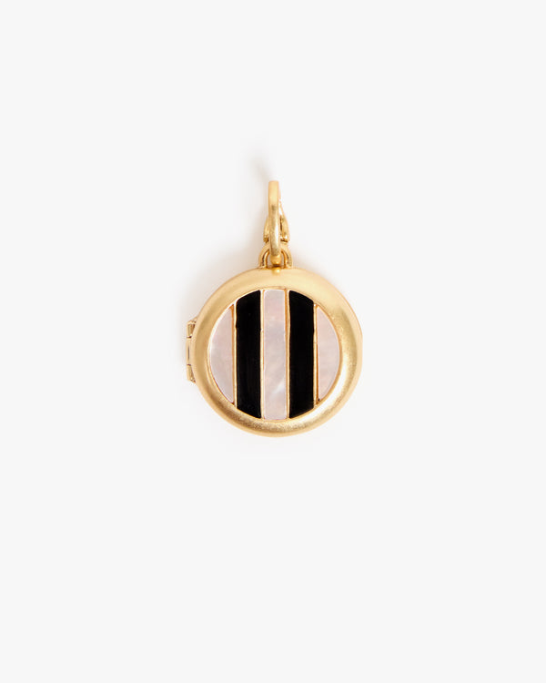 Pearl Stripe Locket
