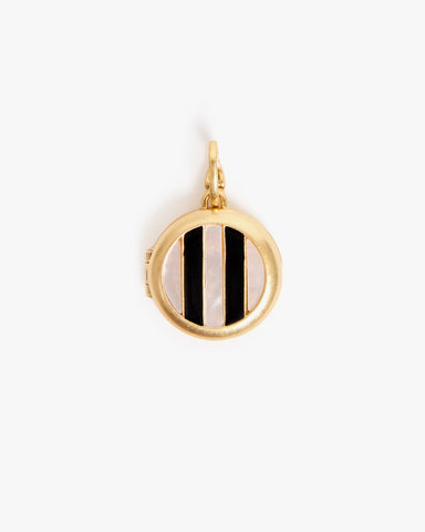 Pearl Stripe Locket