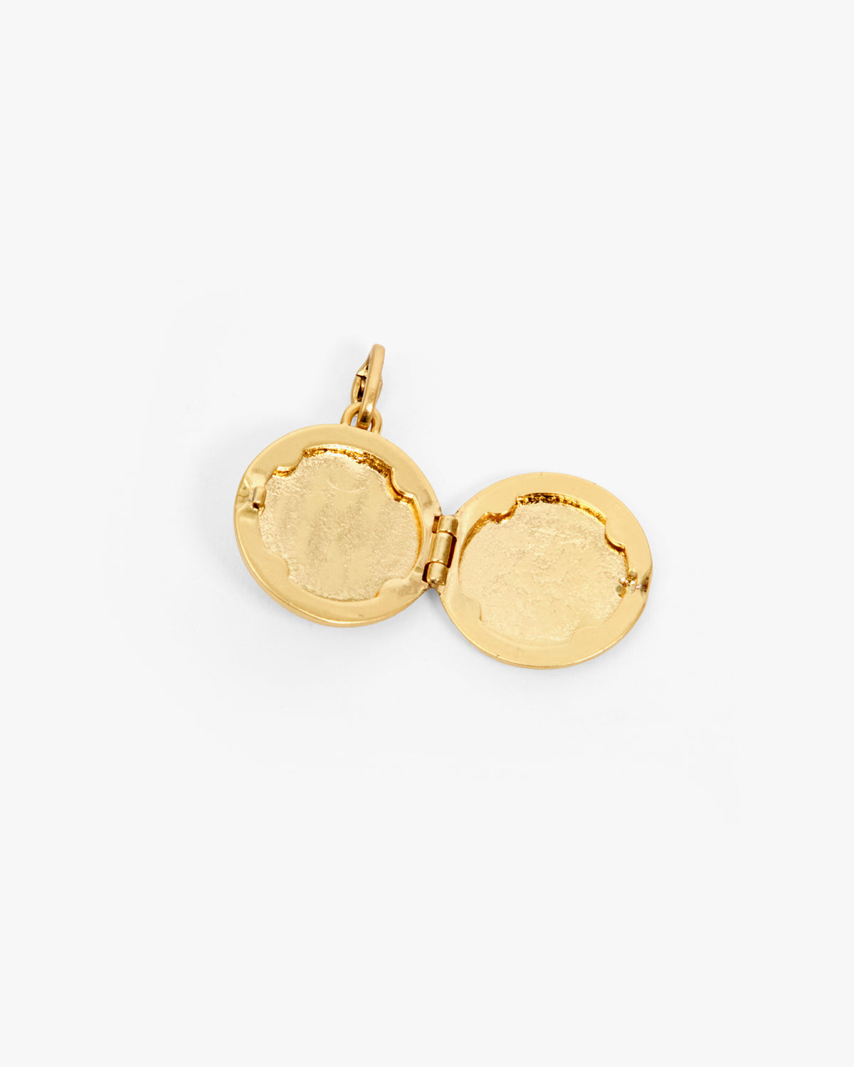 Interior View of Locket Charm