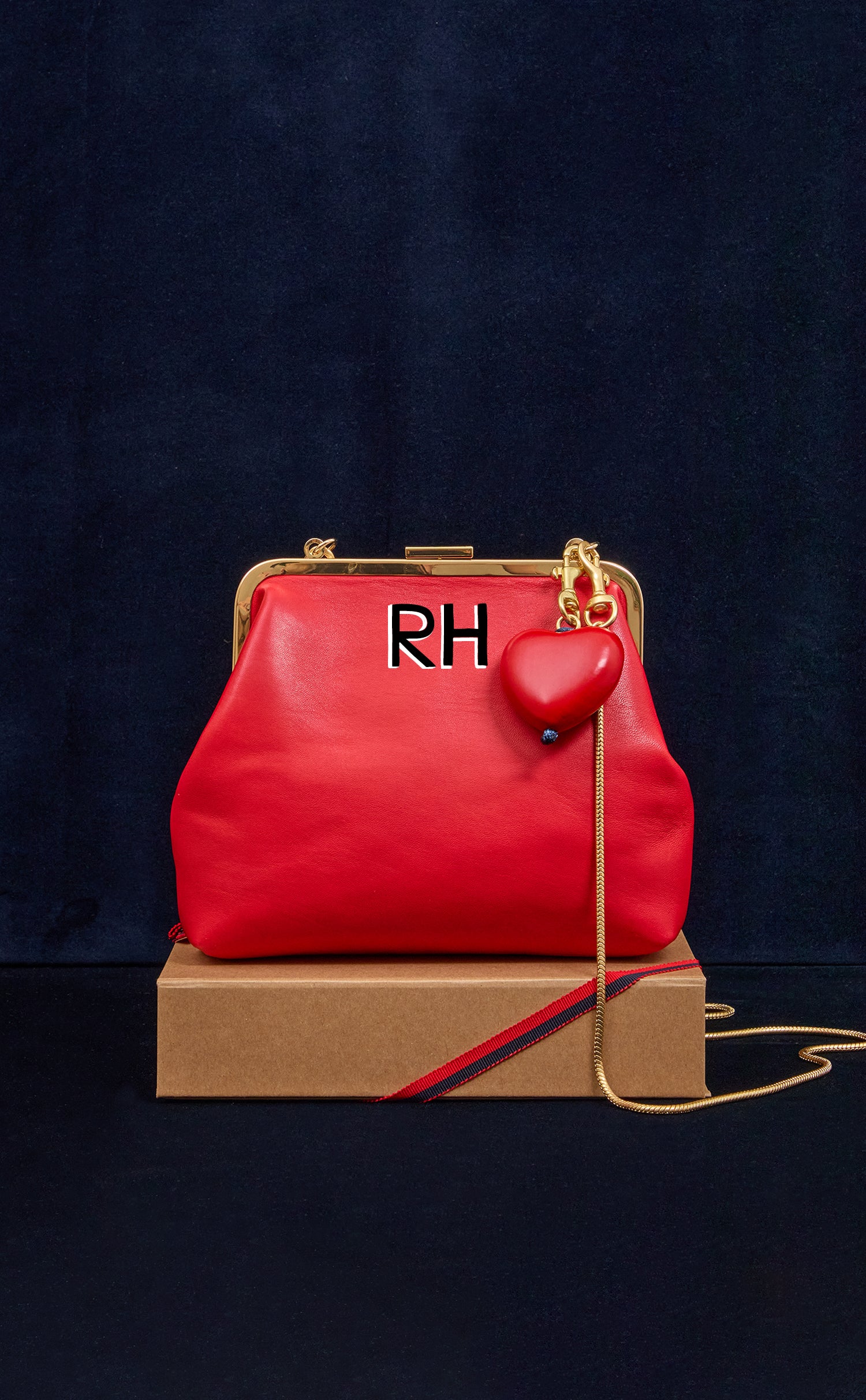 Tomato Flore with Hand Painted Monogram.