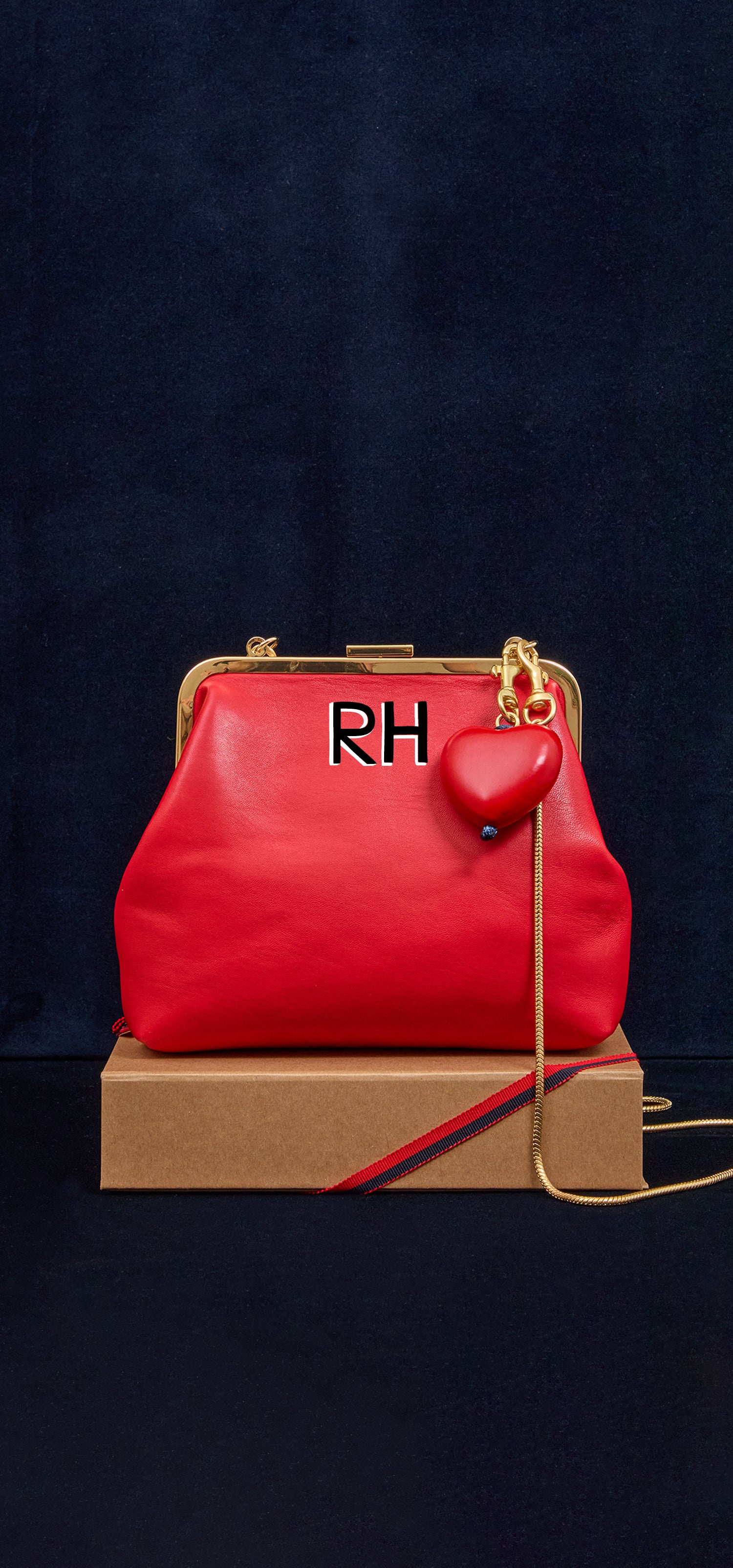 Tomato Flore with Hand Painted Monogram.