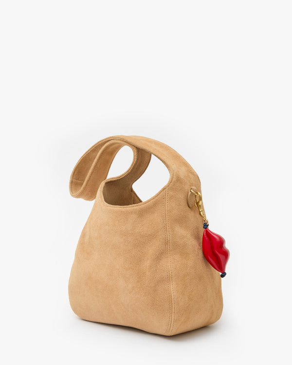 Back View of Petit Bando styled with Lips Fob