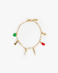 Petite Charm Chain Bracelet