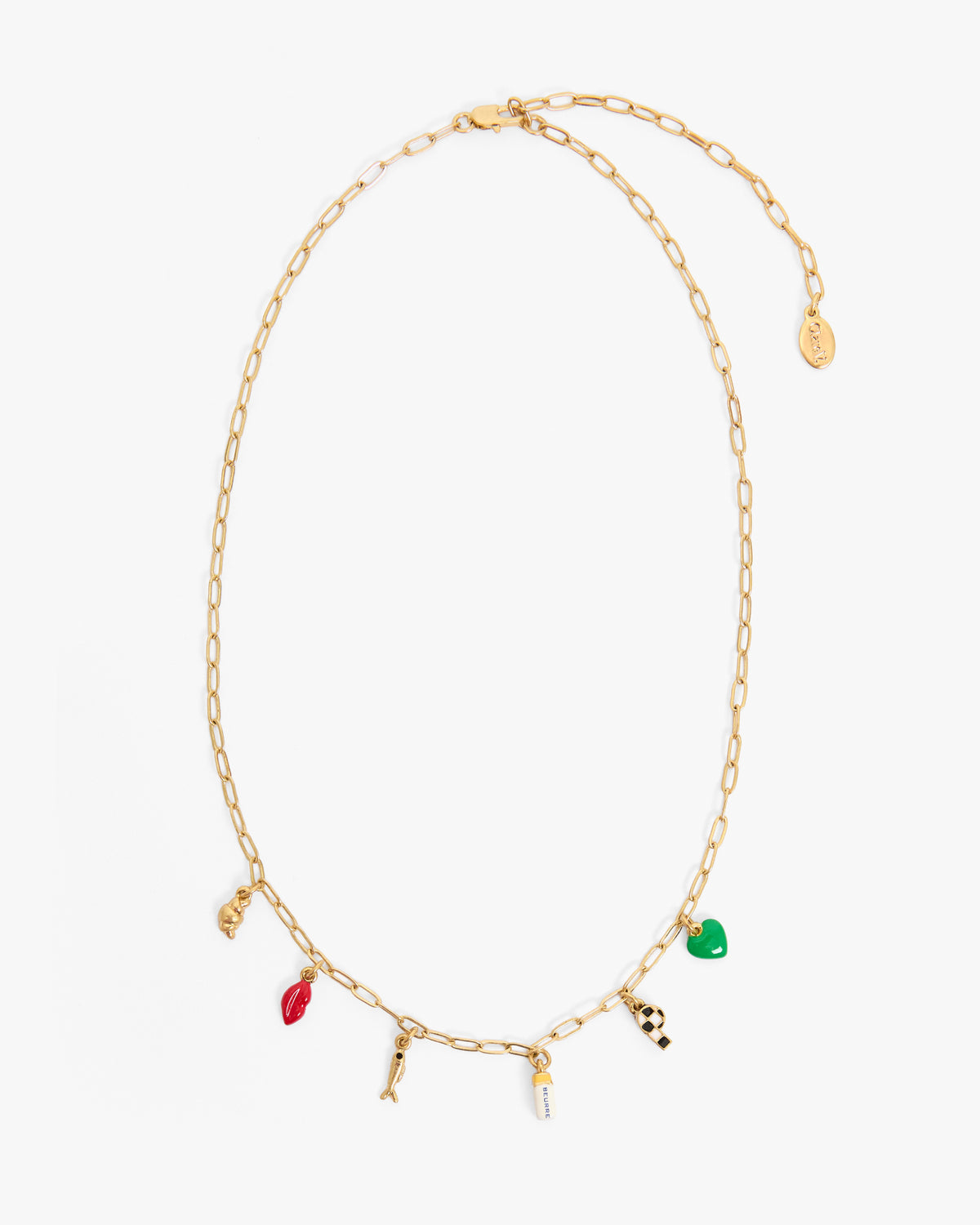 Petit Charm Chain Necklace