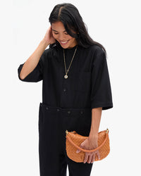 Sandra holding Petit Moyen