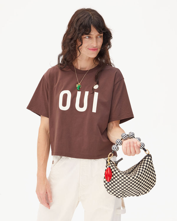 Shortie Strap on Petite Moyen with Lips Fob