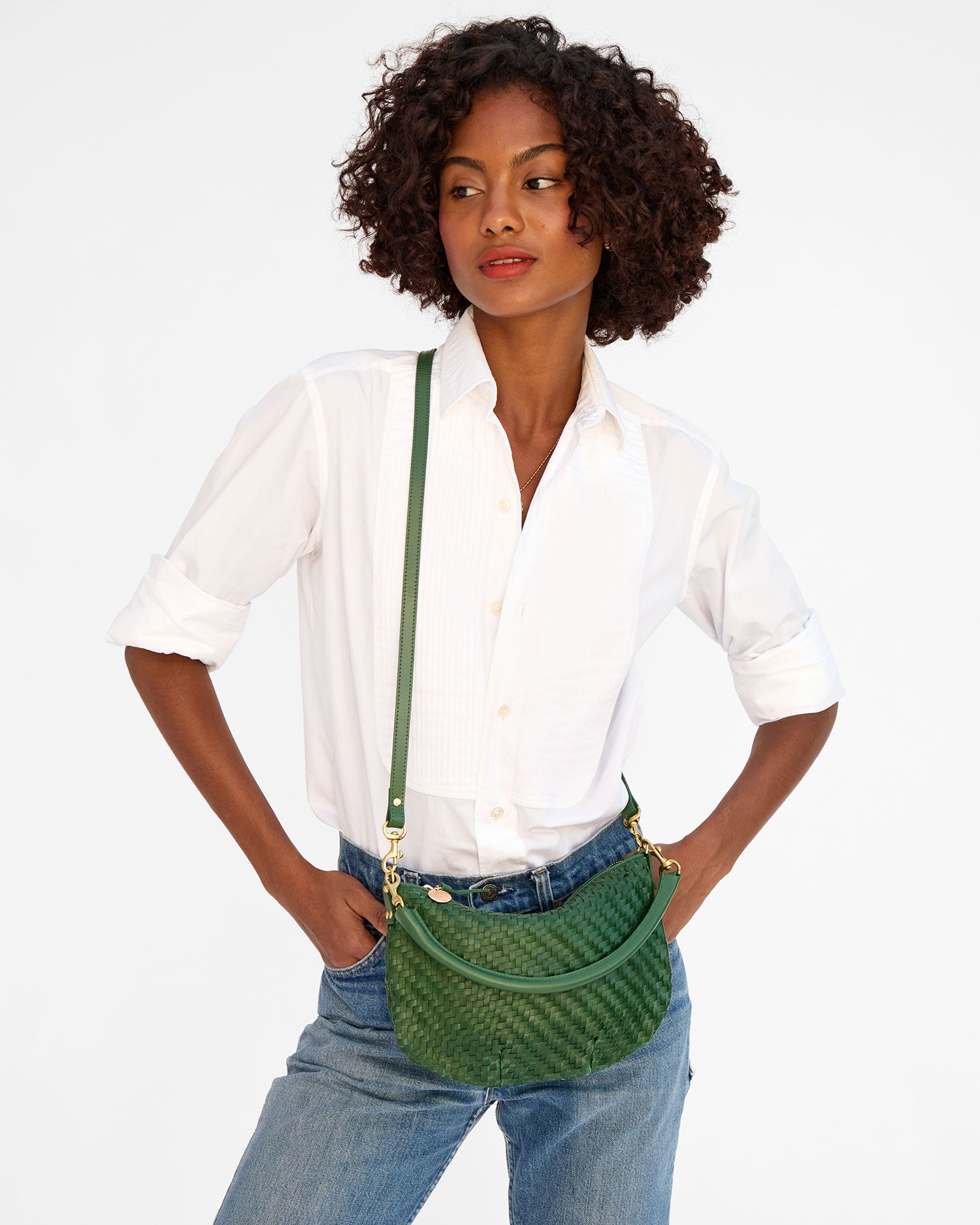 Petit Moyen as a crossbody bag