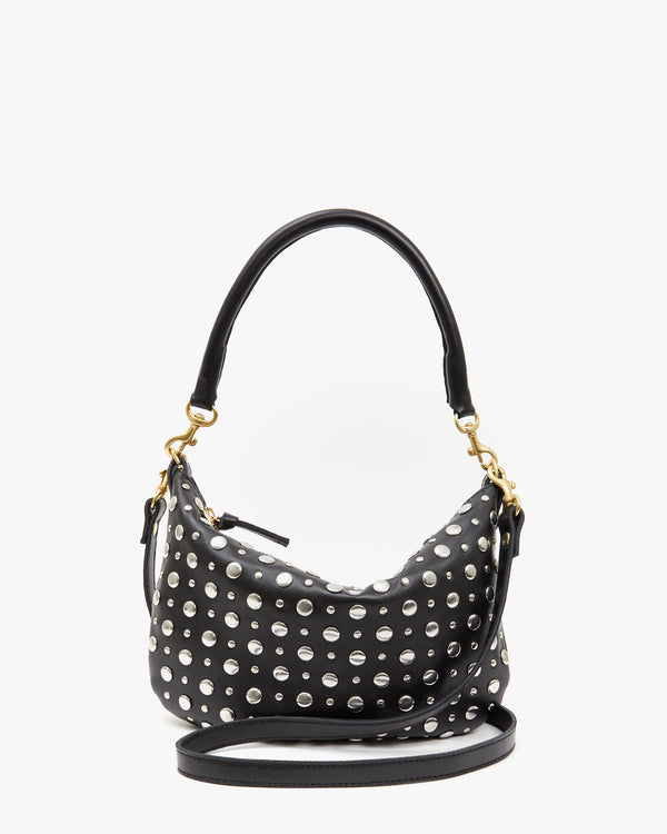 Clare V, Bags, Clare V Petit Alistair Smooth Black Leather Crossbody Bag