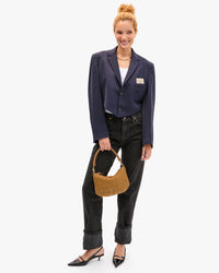 Laura holding Petit Moyen