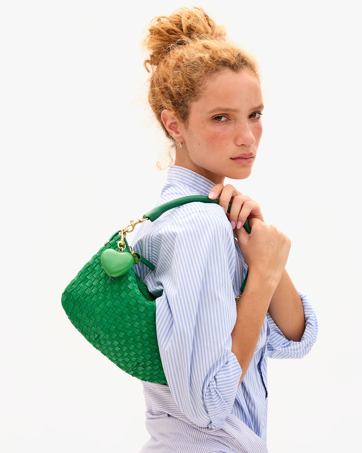 Grande Heart Fob on Petit Moyen