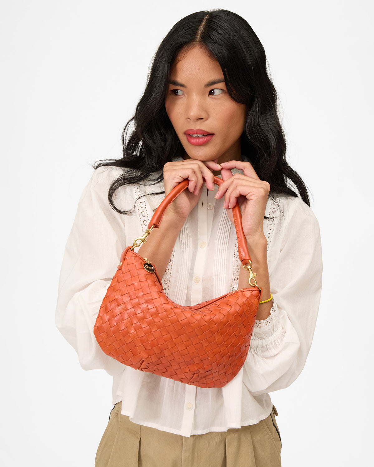 Sandra holding Petit Moyen
