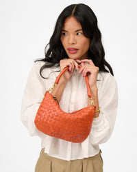 Sandra holding Petit Moyen