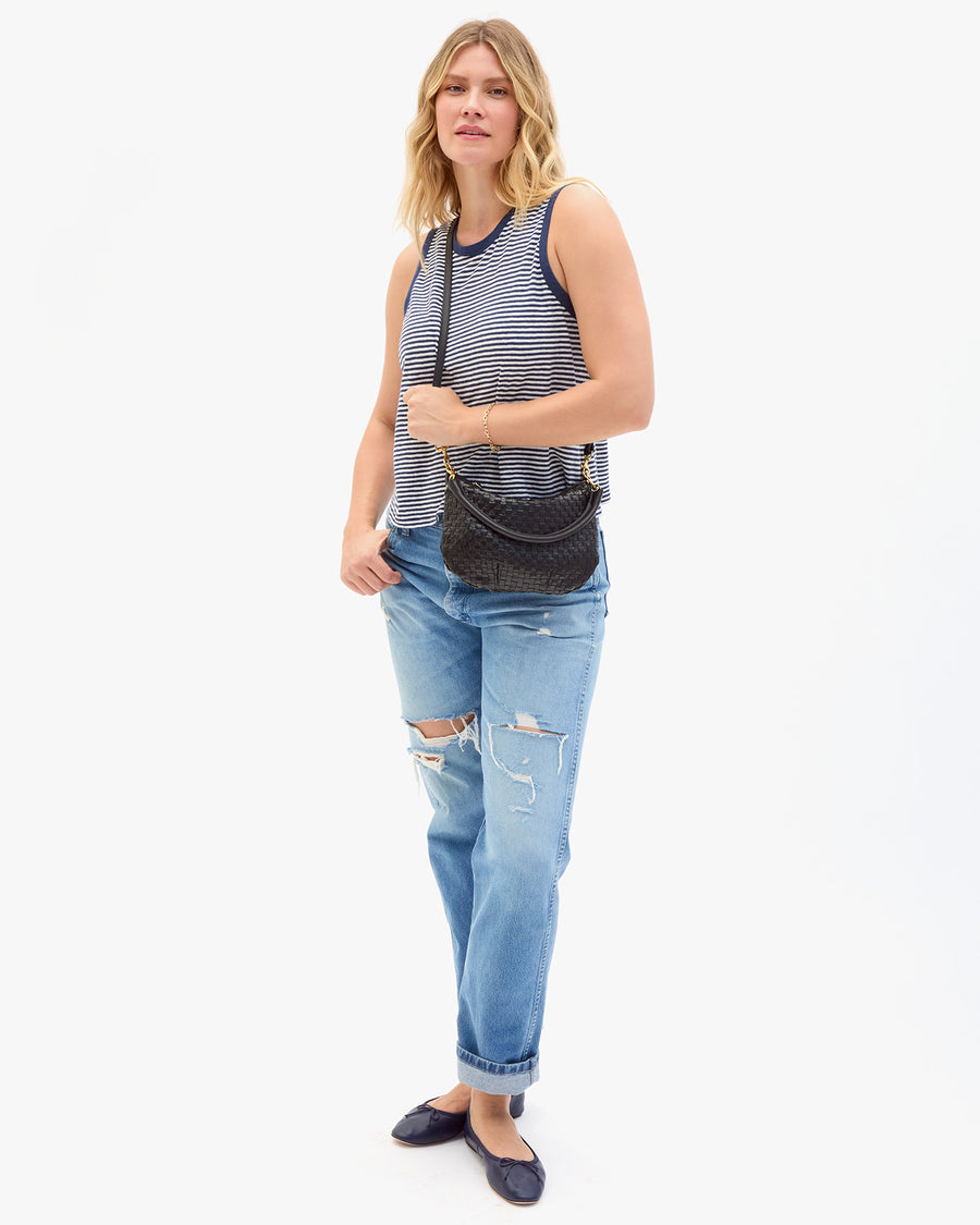 Petit Moyen as a crossbody bag