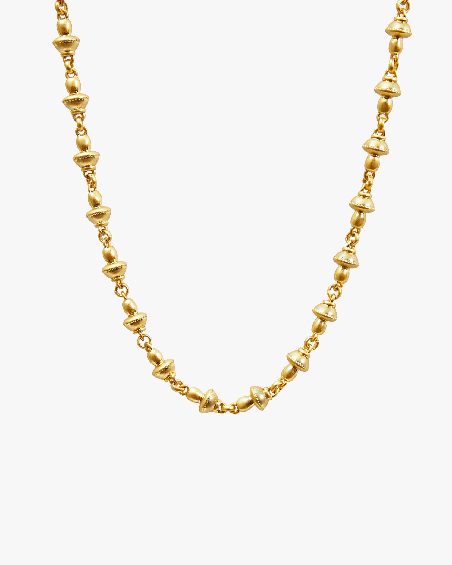 Petit Mushroom Link Necklace