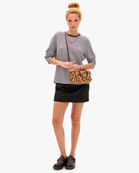 Petite Claudine as a crossbody bag