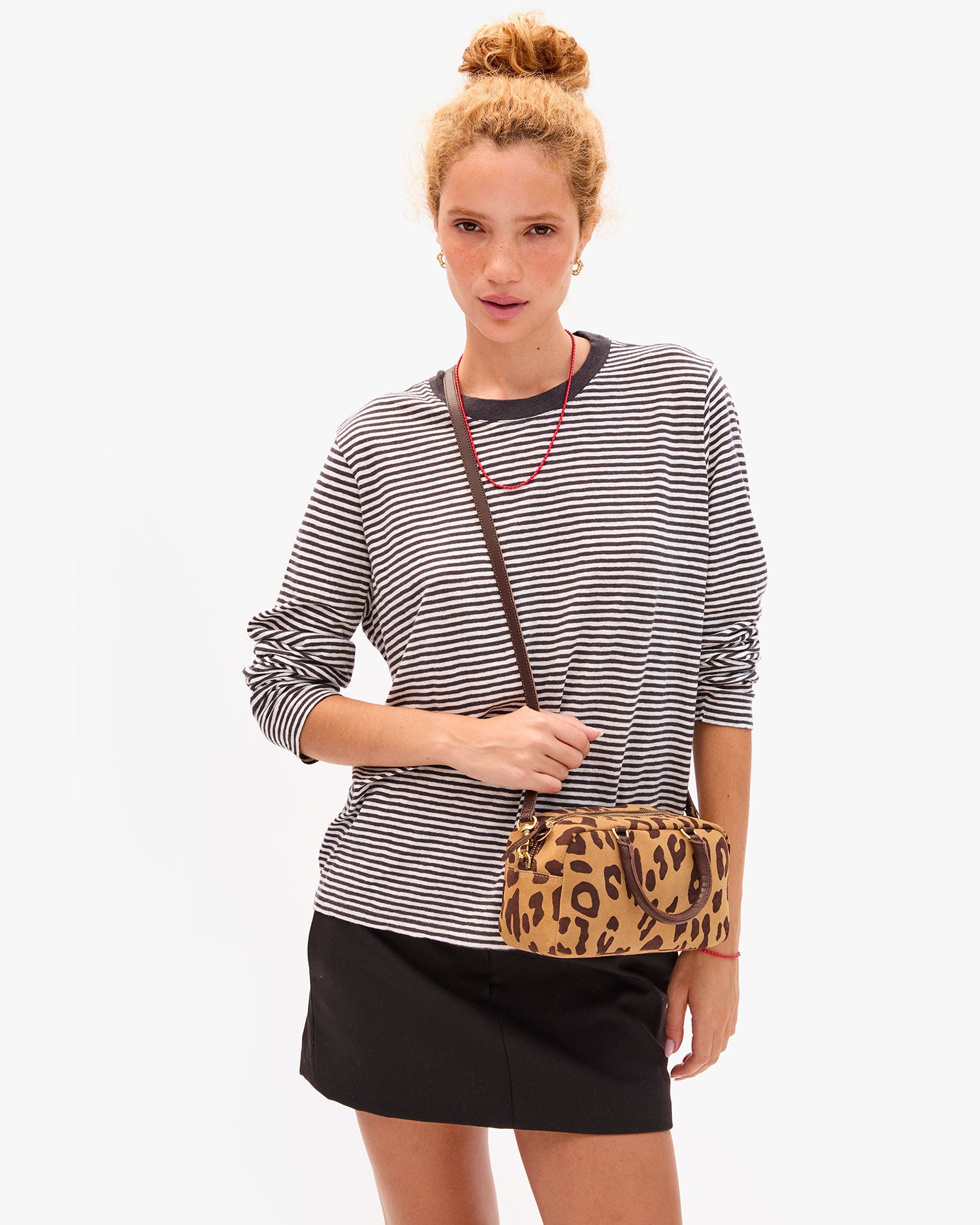 Laura wearing Petite Claudine