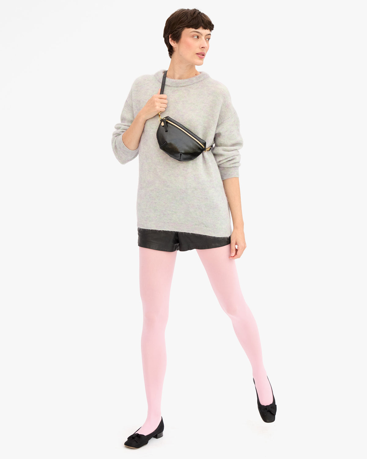 Petite Fanny as a crossbody bag