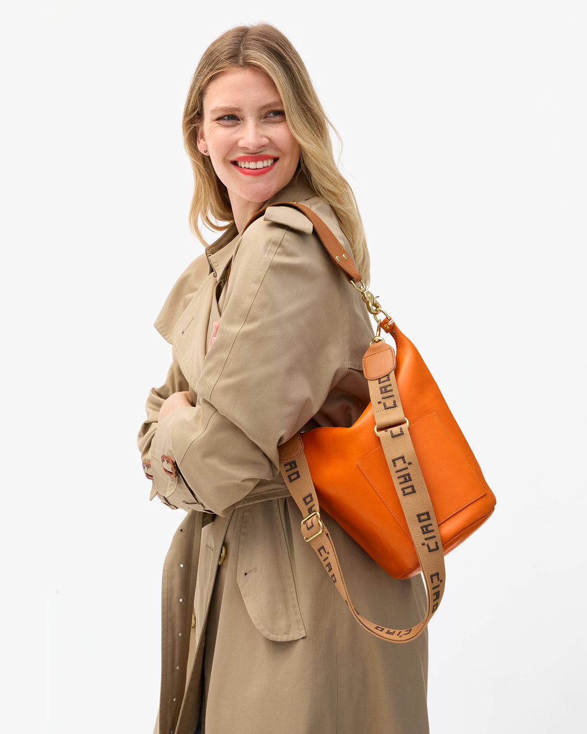 Adjustable Crossbody Strap on Petite Jeanne