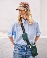 Baseball Hat and Poche Sportif on model