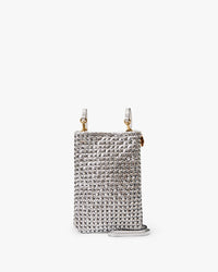 Poche in Silver Woven Etoile