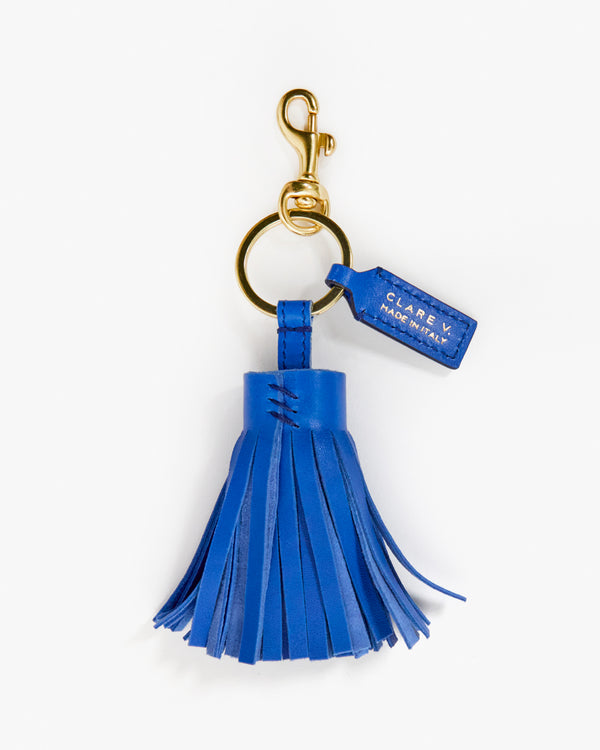 Pom Pom Tassel Keychain back view