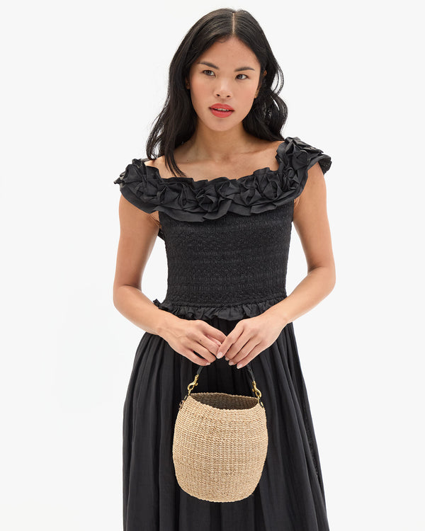 Sandra holding Pot De Miel