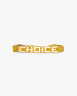 Gold Choice Woven Bracelet