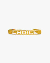 Gold Choice Woven Bracelet