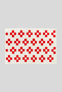 Cream & Poppy Rug