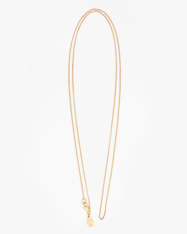 Rolo Chain Necklace doubled up