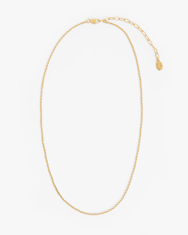 Rolo Chain Necklace