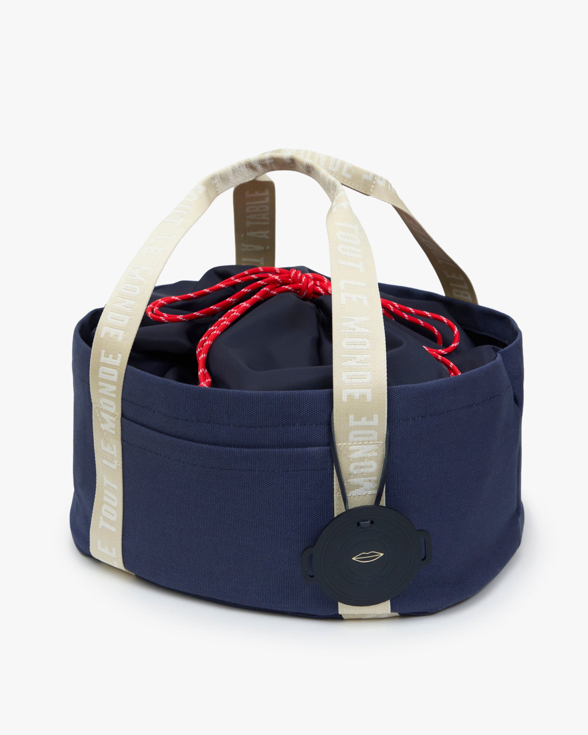 Clare V. x Staub Le Dutch Tote with Le Lid Fob. 