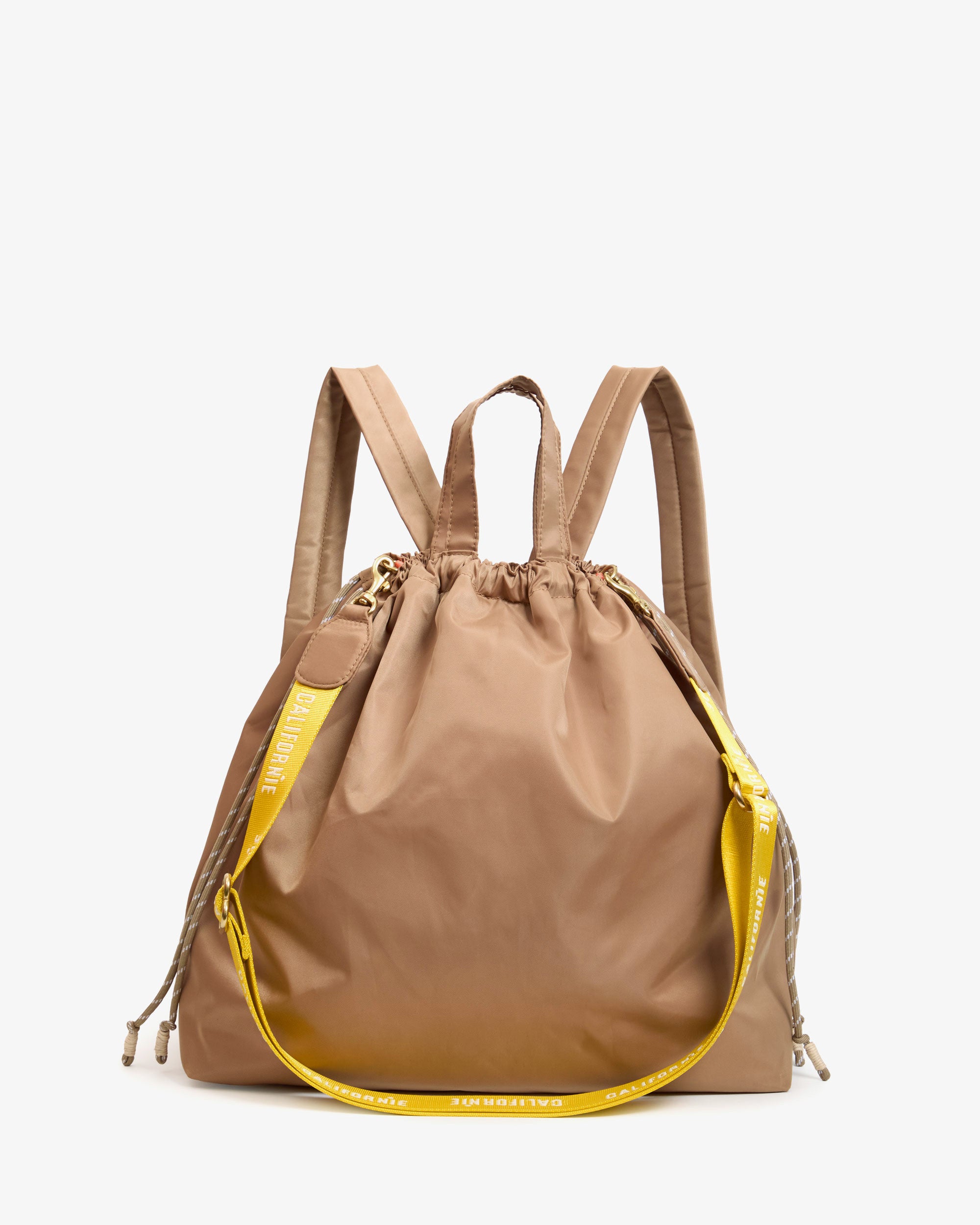 Clare V. Sac Tout Backpack Latte