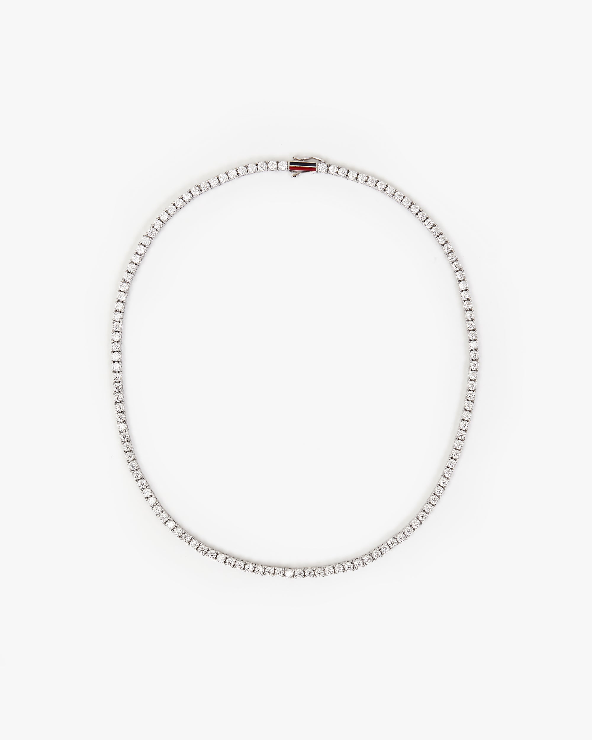 Fake tennis necklace 2025