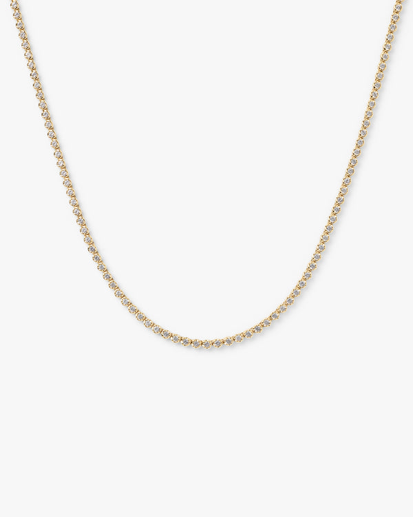 Sapphire Bezel Necklace