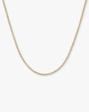 Sapphire Bezel Necklace