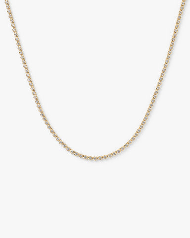Sapphire Bezel Necklace