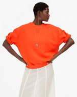 Short Sleeve Oversized Sweatshirt