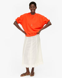 Short Sleeve Oversized Sweatshirt on Mouna